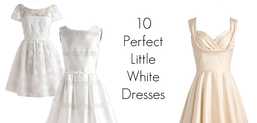 cheap white dresses short