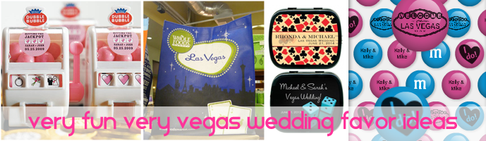 Favor Ideas for your Vegas Wedding