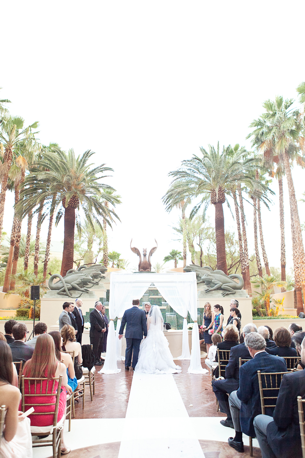 A Romantic Outdoor Wedding at Four Seasons Las Vegas - Little Vegas Wedding