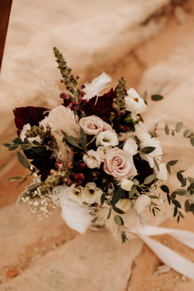 Intimate Valley of Fire Elopement with Boho Elements | Onyx + Arrow ...